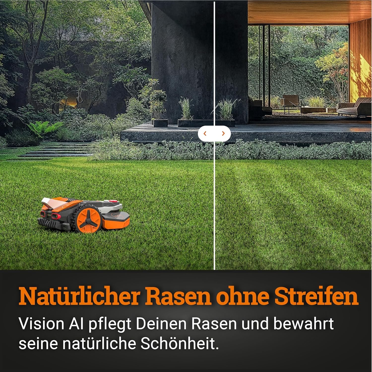 WORX Landroid Vision S250 WR202E – Mähroboter für 250m², KI-Navigation ohne Begrenzungskabel, Hindernisvermeidung, WLAN & Bluetooth - Image 9